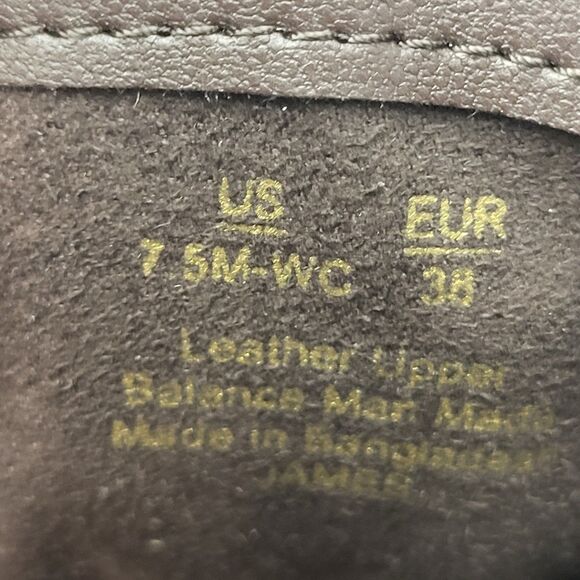 Sam Edelman James Leather Western mid calf Boot Size 7.5 Wide Calf - Picture 13 of 14